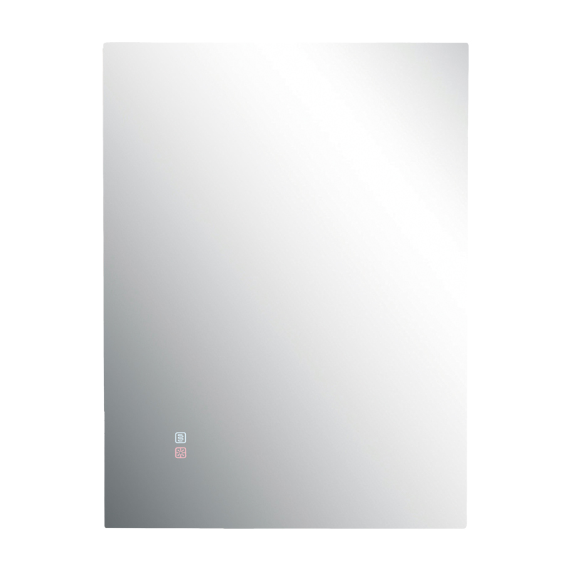 LED veidrodis 60×80 cm – stačiakampis, be rėmo, su antirasojimo funkcija - Nuotrauka 4