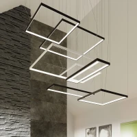 Pendant light 100 cm – rectangular, white, CRI93 LED - Image 12