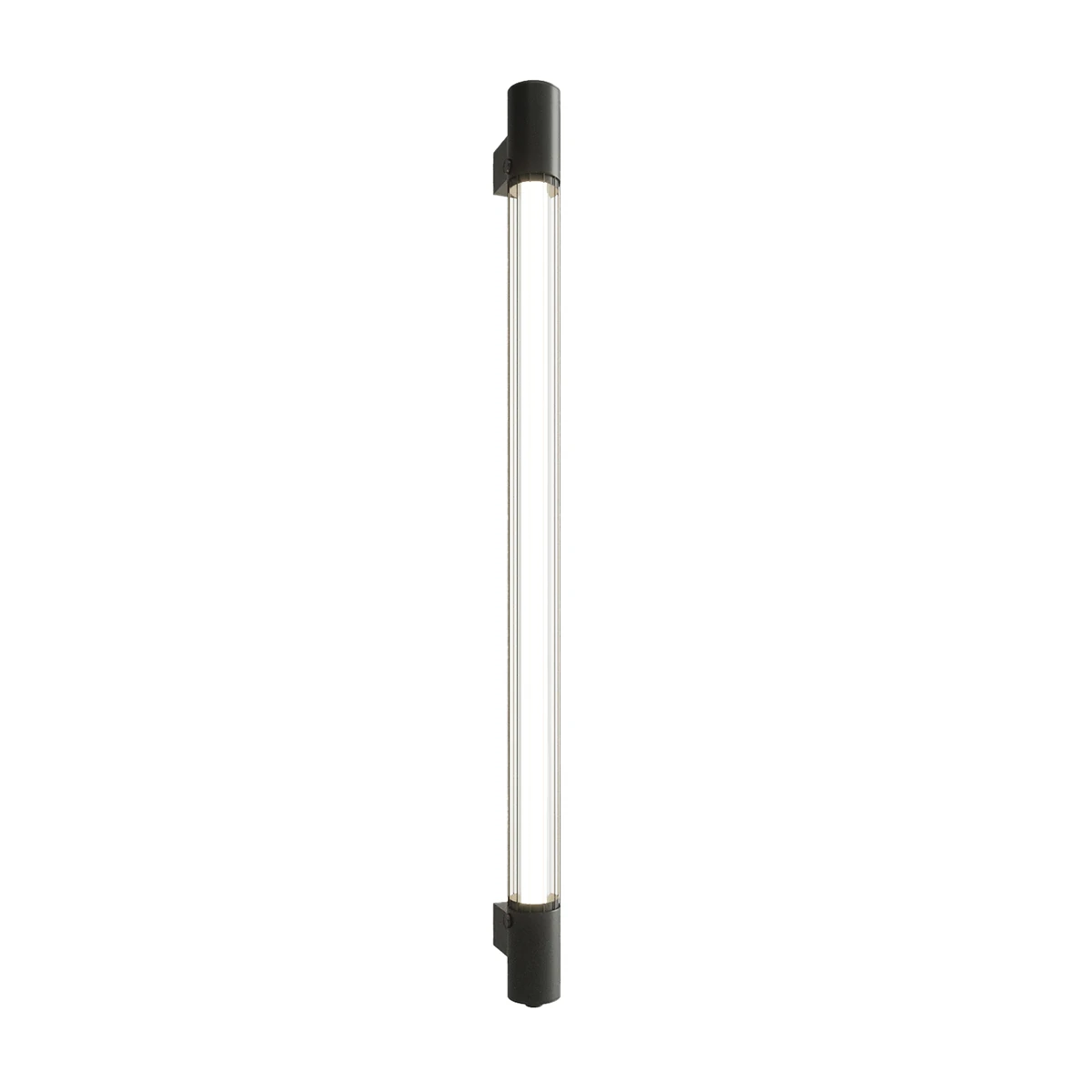 Wall lamp 105 cm – linear, black, warm G13 light