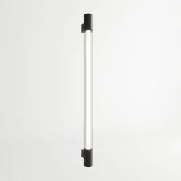 Wall lamp 105 cm – linear, black, warm G13 light - Image 3