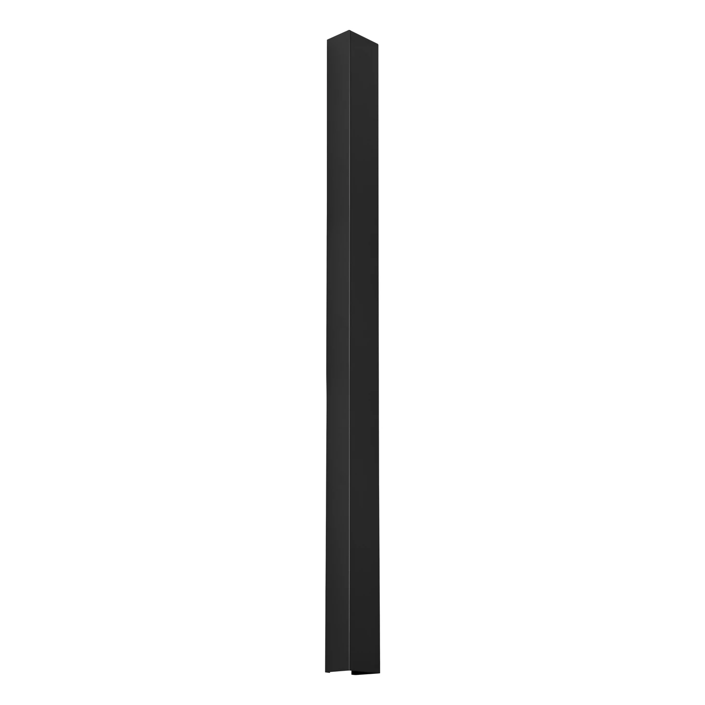Sieninis šviestuvas 120 cm – linijinis, juodas, GU10
