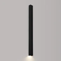 Sieninis šviestuvas 120 cm – linijinis, juodas, GU10 - Nuotrauka 1