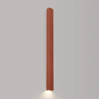 Wall lamp 120 cm – linear, red ochre, GU10 - Image 1