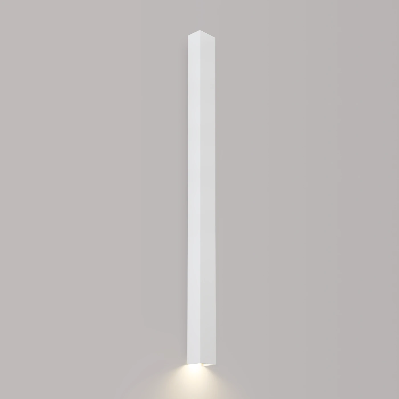 Sieninis šviestuvas 120 cm – linijinis, baltas, GU10