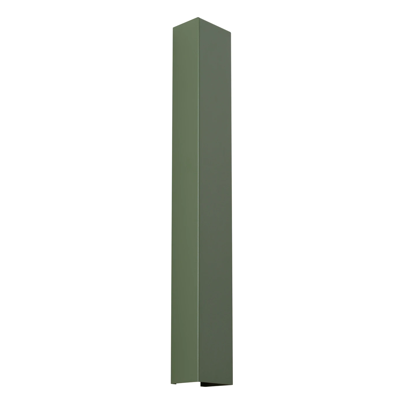 Wall lamp 60 cm – rectangular, olive green, GU10