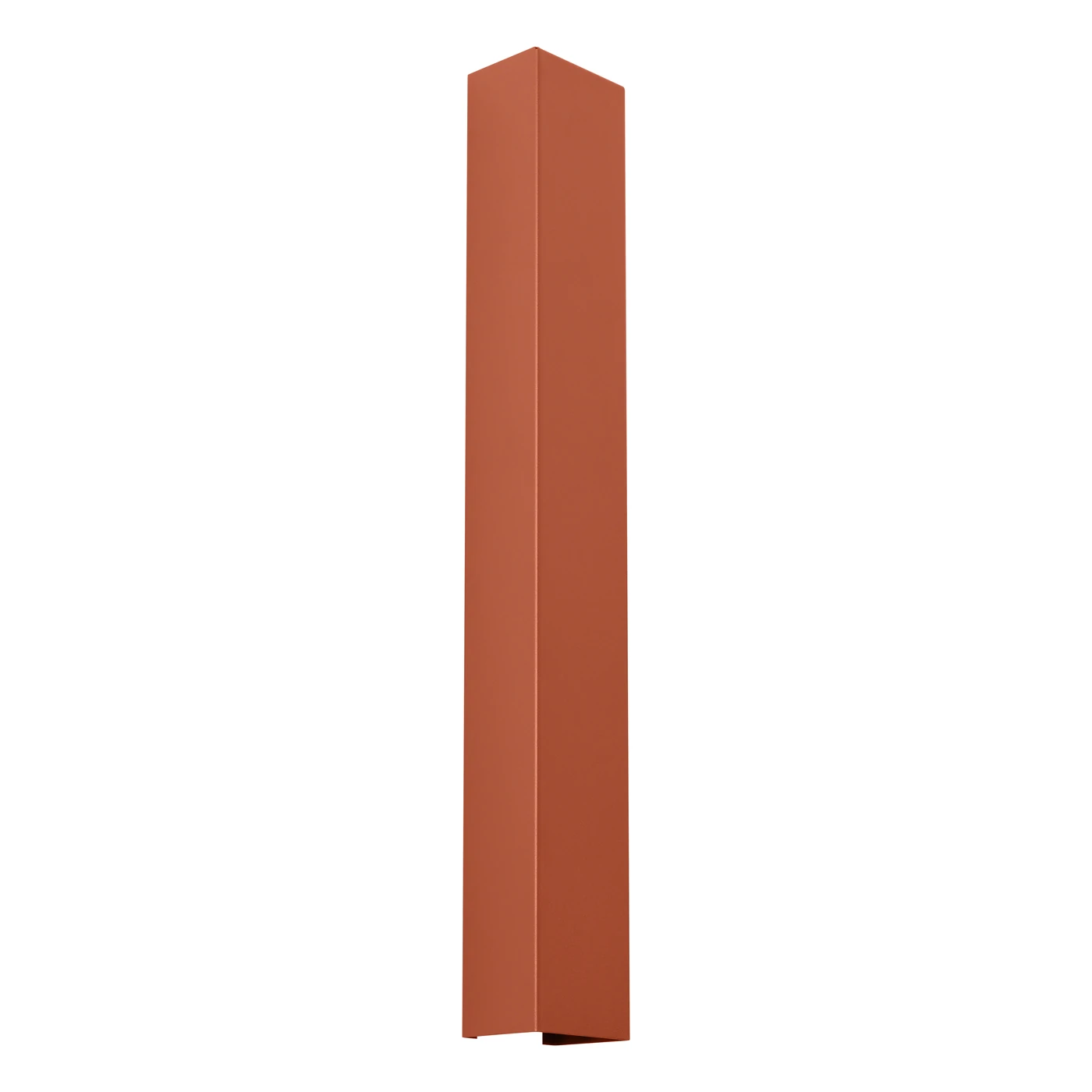 Wall lamp 60 cm – rectangular, red ochre, GU10