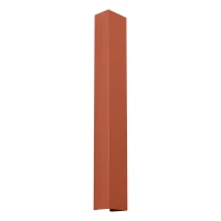 Wall lamp 60 cm – rectangular, red ochre, GU10 - Image 2