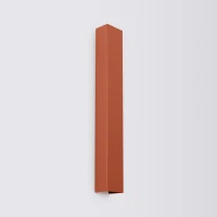 Wall lamp 60 cm – rectangular, red ochre, GU10 - Image 3