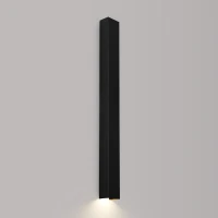 Wall lamp 90 cm – linear, black, GU10 - Image 1