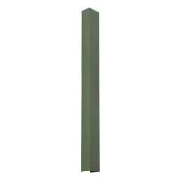 Wall lamp 90 cm – linear, olive green, GU10 - Image 2