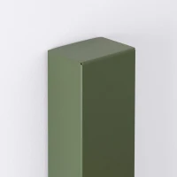 Wall lamp 90 cm – linear, olive green, GU10 - Image 4
