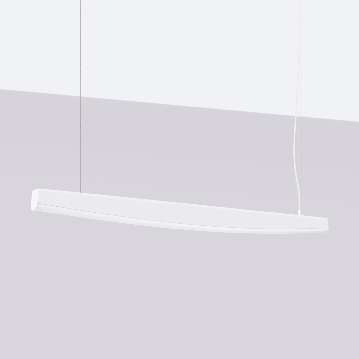 Pendant lamp 120 cm / 22W – linear, white, CRI93