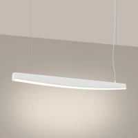 Pendant lamp 120 cm / 22W – linear, white, CRI93 - Image 1