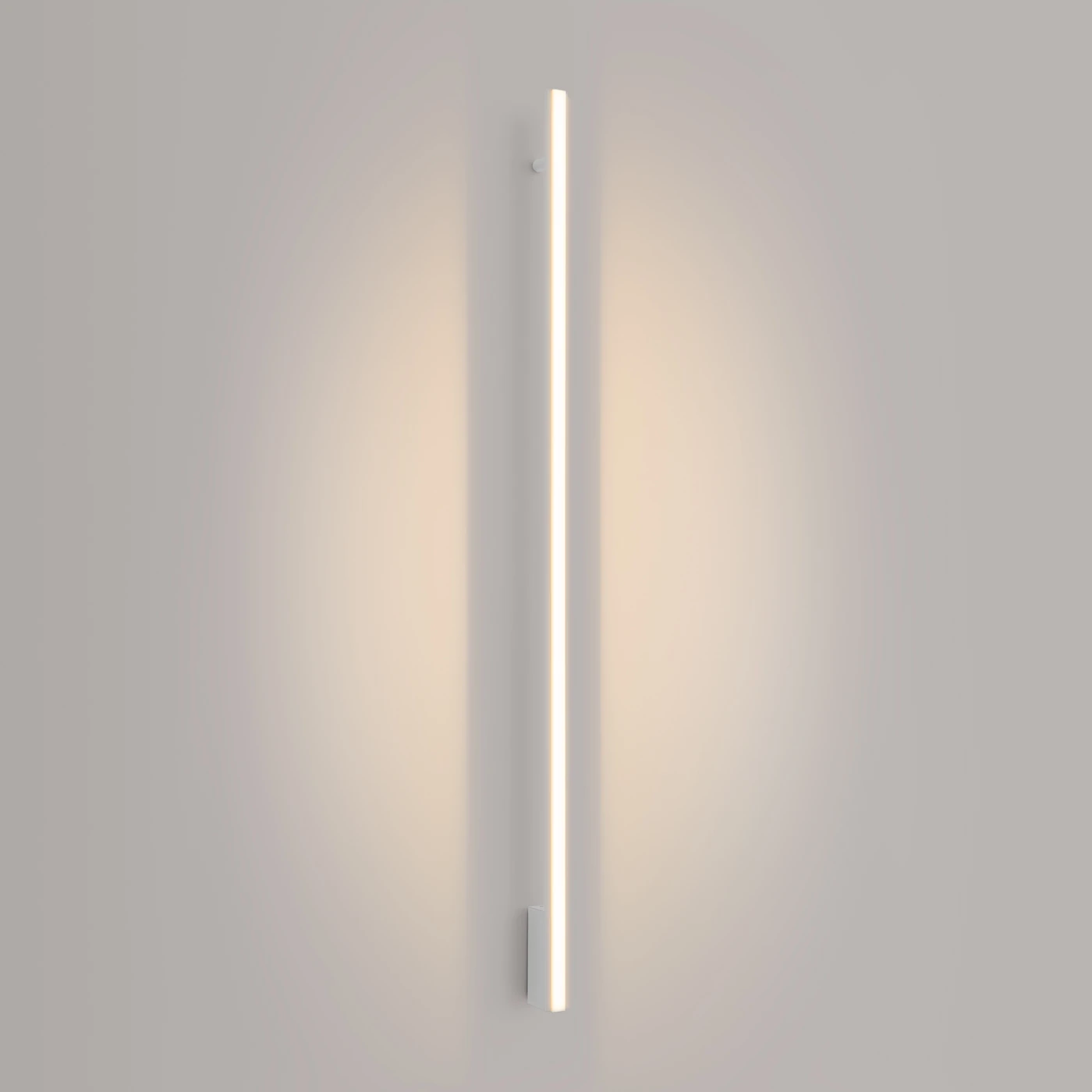 Wall lamp 151 cm – linear, white, warm LED glow