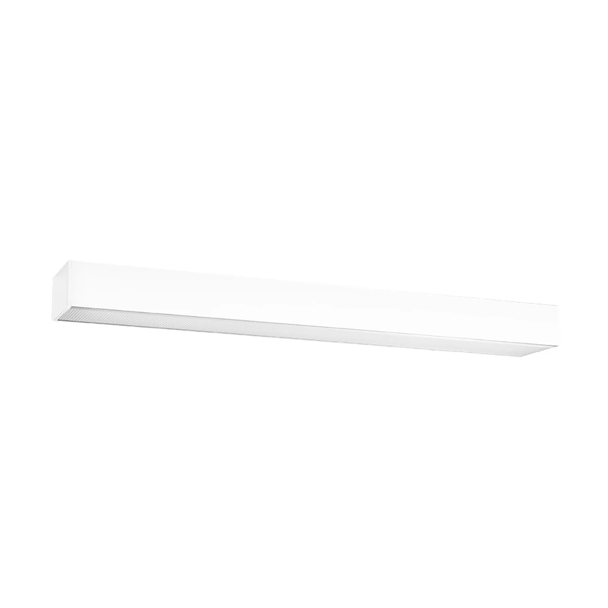 Lubinis LED šviestuvas 67 cm – linijinis, baltas, opalinis gaubtas