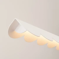 Pakabinamas šviestuvas 131 cm / 16W – banguotas, baltas, CRI93 - Nuotrauka 5