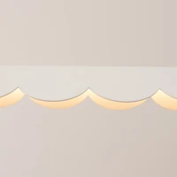 Pakabinamas šviestuvas 131 cm / 16W – banguotas, baltas, CRI93 - Nuotrauka 6