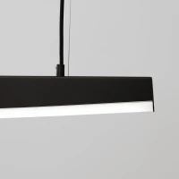 150 cm LED pendant light – linear, black, CRI93 - Image 5