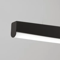 150 cm LED pendant light – linear, black, CRI93 - Image 6