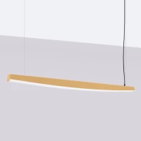 Pendant light 25W – linear, gold, CRI93 LED - Image 3