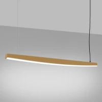 Pendant light 25W – linear, gold, CRI93 LED - Image 4