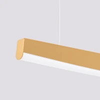 Pendant light 25W – linear, gold, CRI93 LED - Image 5