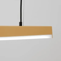 Pendant light 25W – linear, gold, CRI93 LED - Image 6