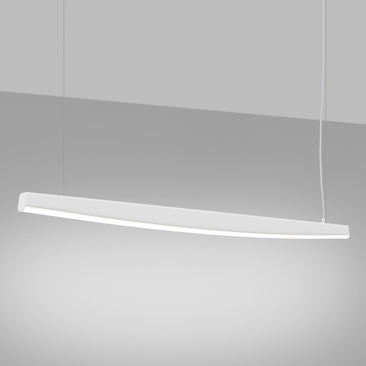 Pakabinamas LED šviestuvas 25W – linijinis, baltas, CRI93