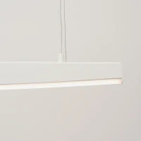 Pakabinamas LED šviestuvas 25W – linijinis, baltas, CRI93 - Nuotrauka 6
