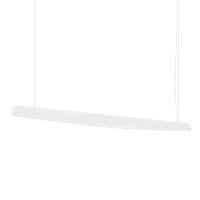 Pakabinamas LED šviestuvas 25W – linijinis, baltas, CRI93 - Nuotrauka 2