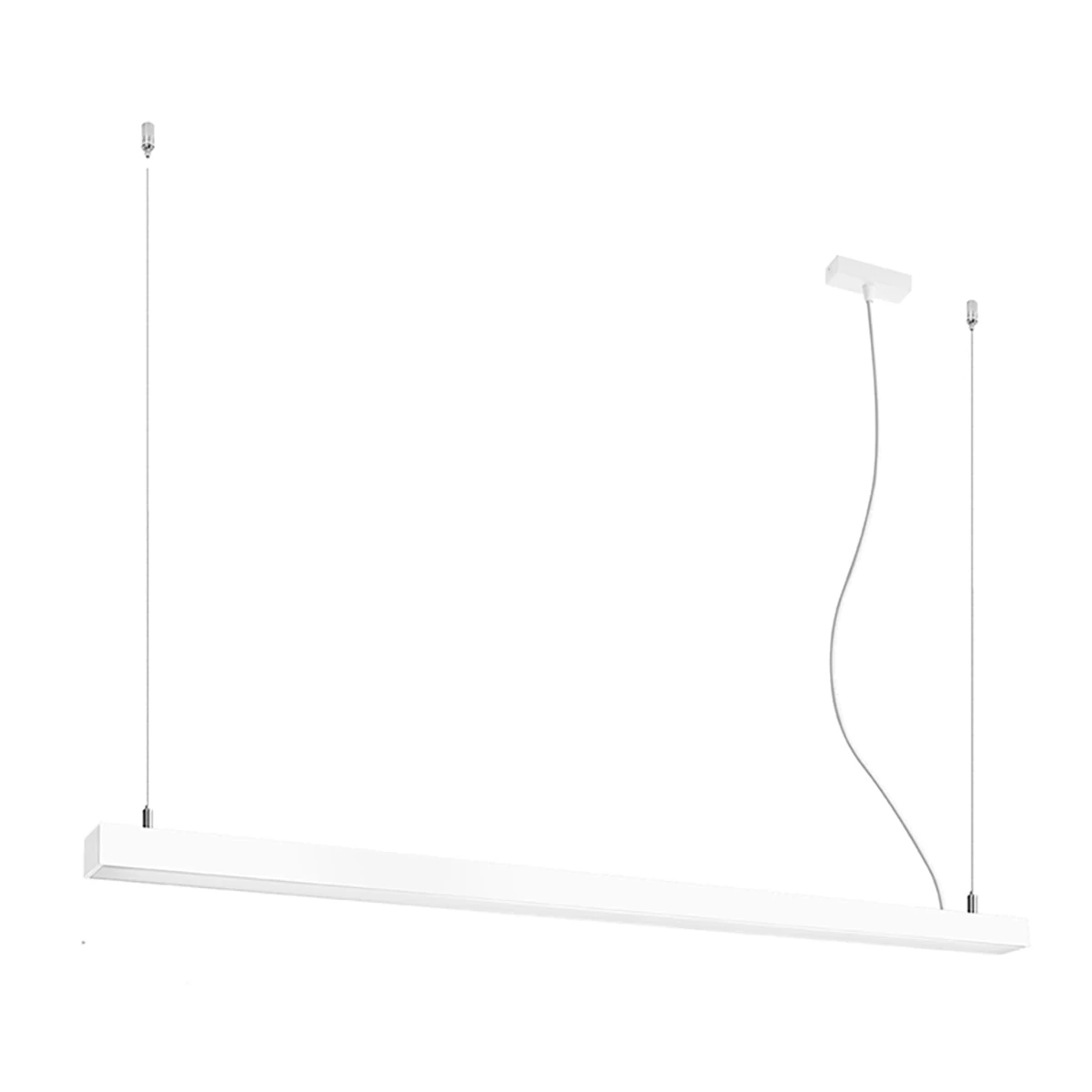 Pendant LED lamp 150 cm – linear, white, CRI90