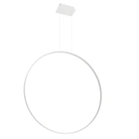 Pakabinamas šviestuvas 110 cm – žiedas, baltas, CRI93 LED - Nuotrauka 2