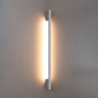 Wall lamp 120 cm – linear, white, warm LED light - Image 1