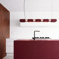 Pendant lamp 158 cm – linear, beige, DALI dimmable - Image 12