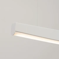 Pakabinamas LED šviestuvas 150 cm – linijinis, baltas, šiltai šviečiantis - Nuotrauka 7