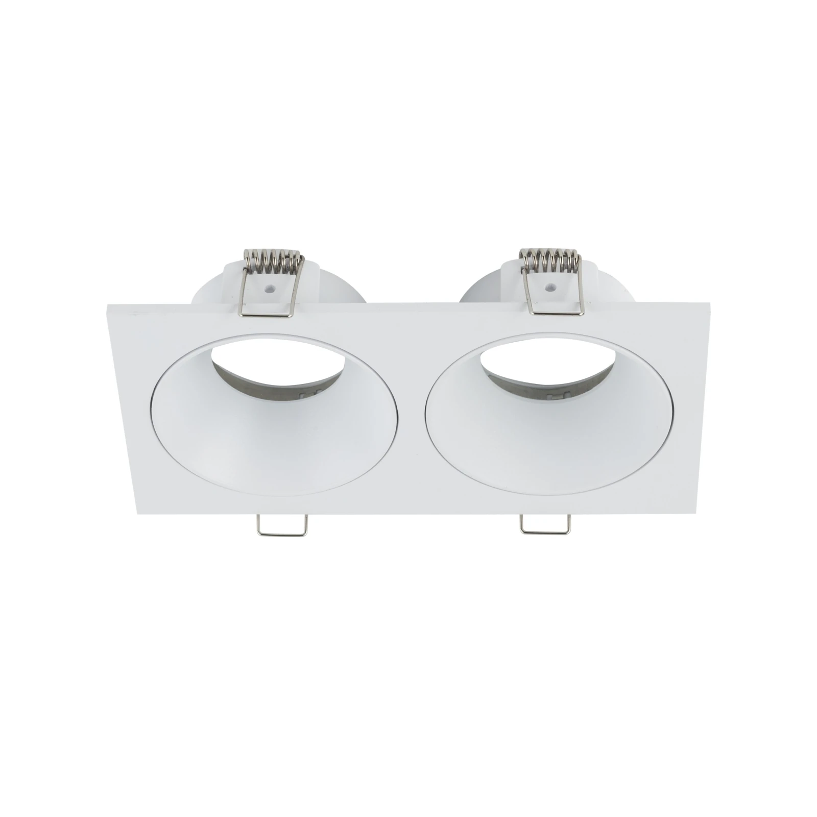 Dvigubas GU10 šviestuvas PRISMA DUO, baltas, IP65