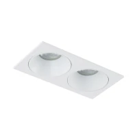 Dvigubas GU10 šviestuvas PRISMA DUO, baltas, IP65 - Nuotrauka 5