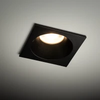 GU10 lubinis šviestuvas PRISMA, juodas, IP65 - Nuotrauka 1