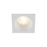 GU10 ceiling spotlight – square, white, IP65 - Image 6
