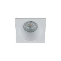 GU10 ceiling spotlight – square, white, IP65 - Image 7