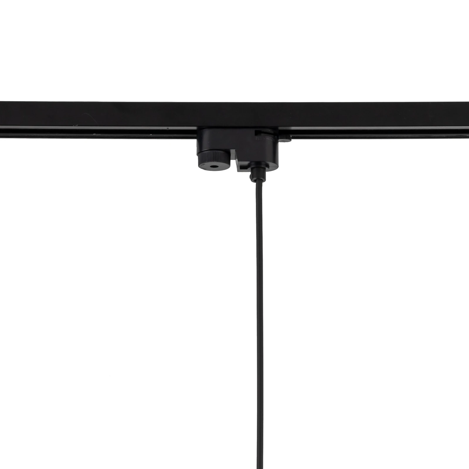 TRACER 20 cm bėginis šviestuvas, baltas ir juodas, E27
