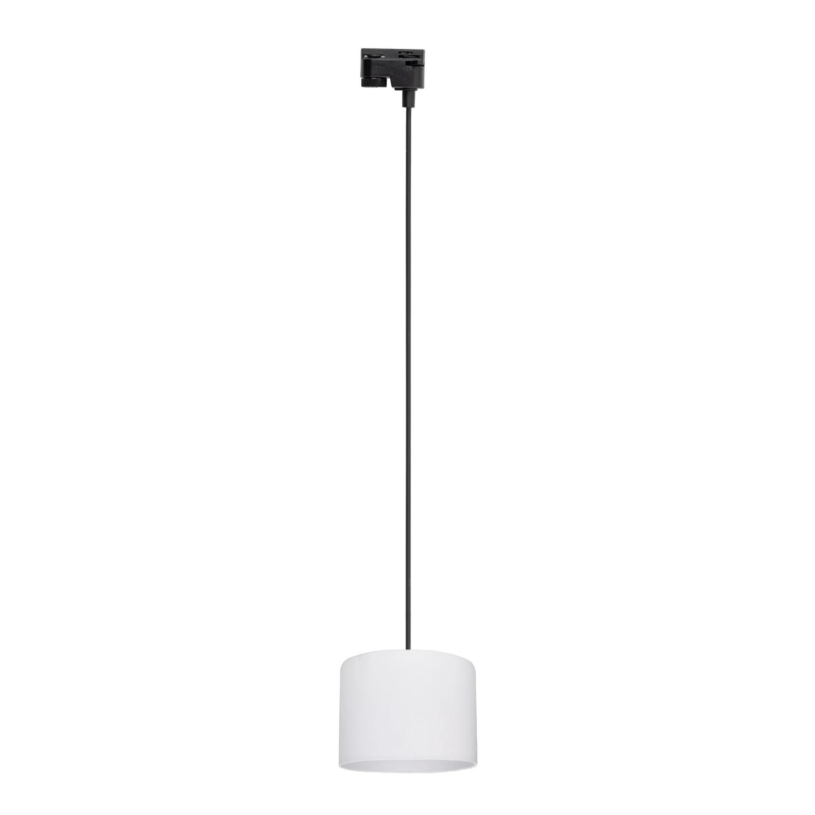 TRACER 20 cm bėginis šviestuvas, baltas ir juodas, E27