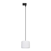 TRACER 20 cm bėginis šviestuvas, baltas ir juodas, E27 - Nuotrauka 2