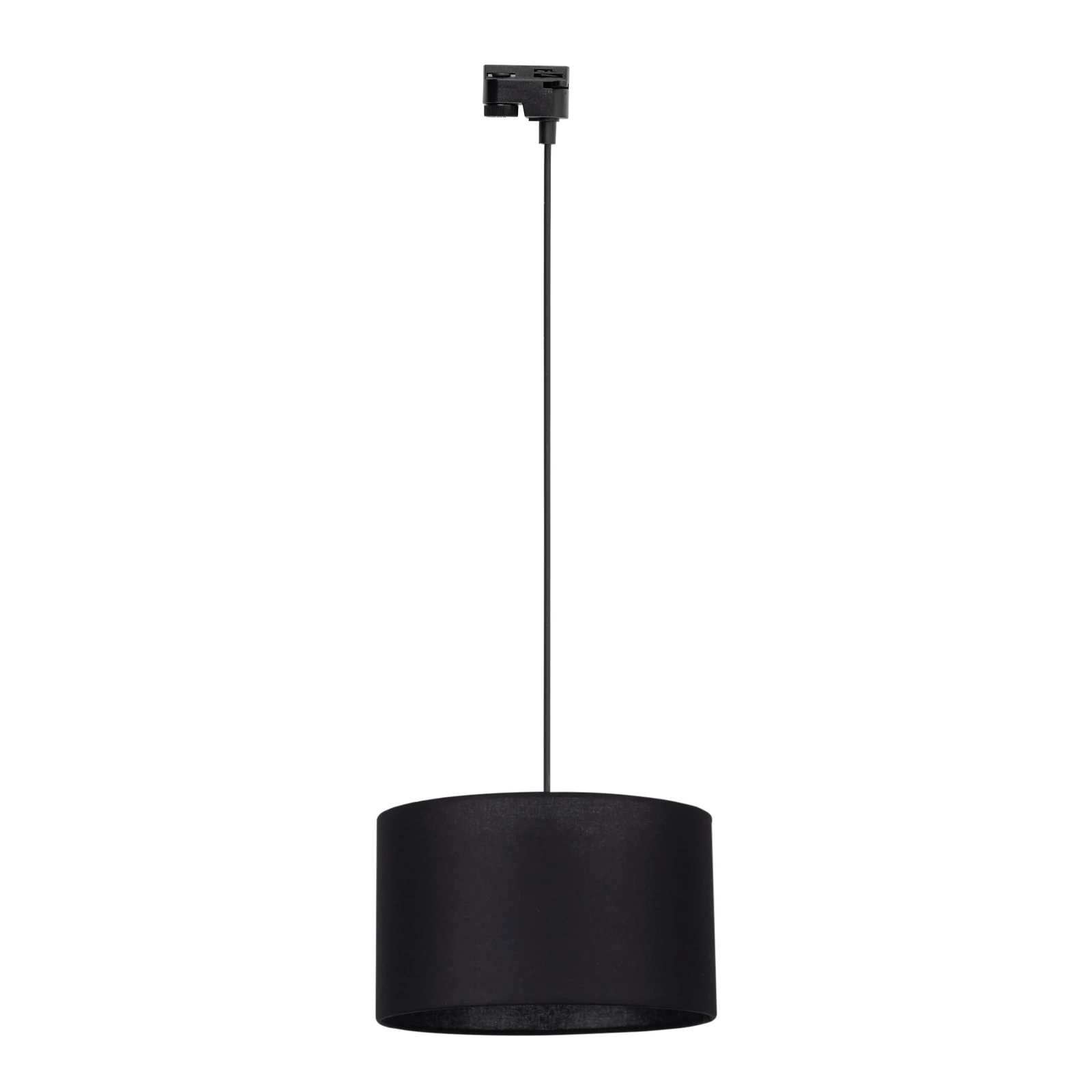 Bėginis šviestuvas TRACER 38 cm, juodas, E27, su jungikliu