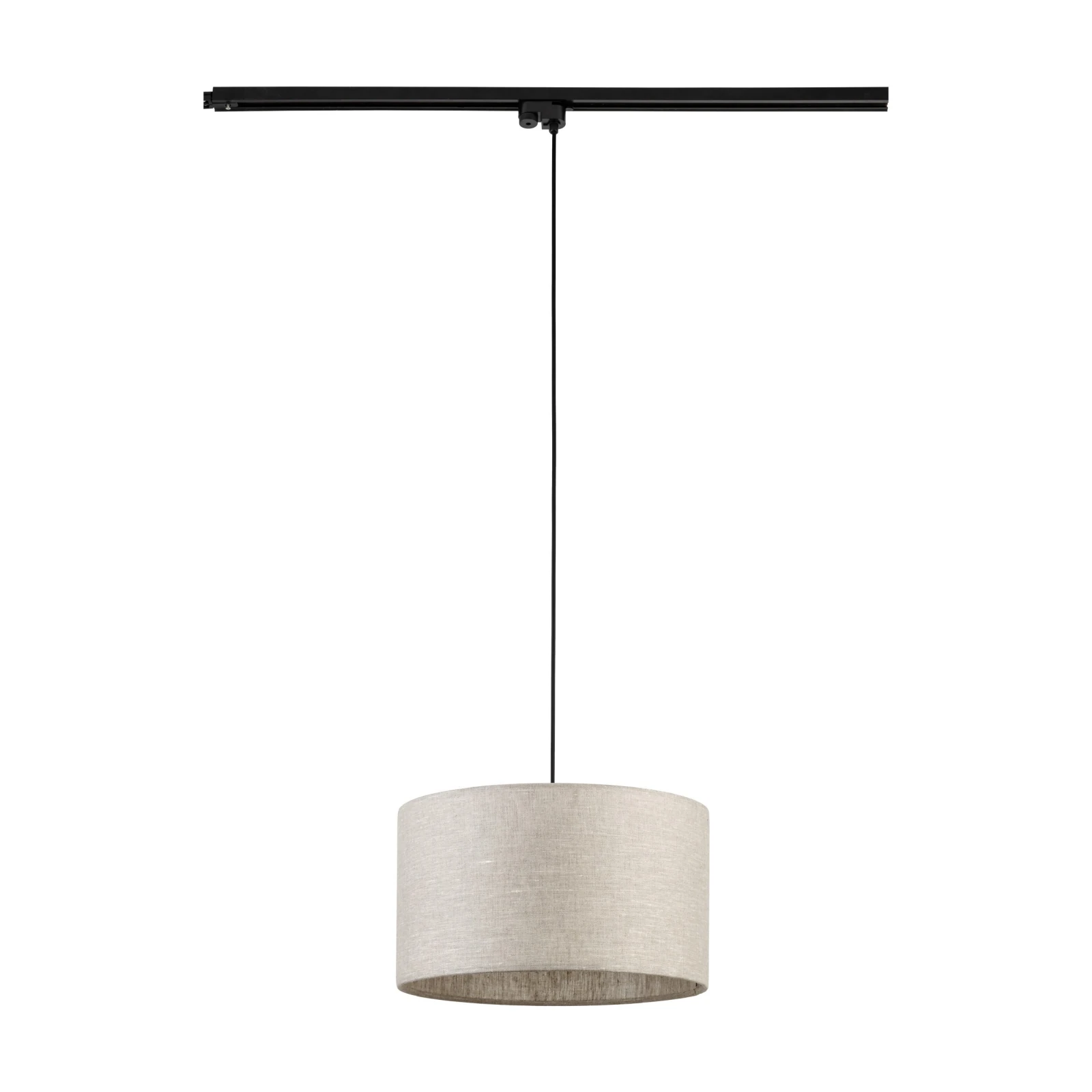 Bėginis šviestuvas TRACER LINEN 38 cm, juodas, E27