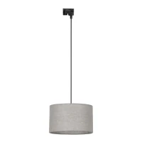 Bėginis šviestuvas TRACER LINEN 38 cm, juodas, E27 - Nuotrauka 1