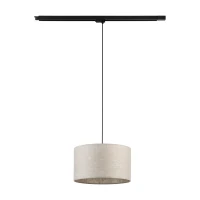 TRACER LINEN 38 cm bėginis šviestuvas, juodas, E27 - Nuotrauka 5