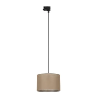 TRACER JUTA 30 cm bėginis šviestuvas, juodas ir rudas, E27