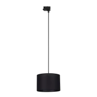 TRACER BLACK 30 cm bėginis šviestuvas, juodas, E27 - Nuotrauka 1
