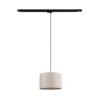 TRACER LINEN 30 cm bėginis šviestuvas, juodas, E27 - Nuotrauka 5